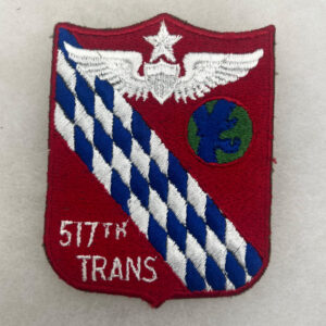 US Army 517th Transportation Pocket Patch German Made