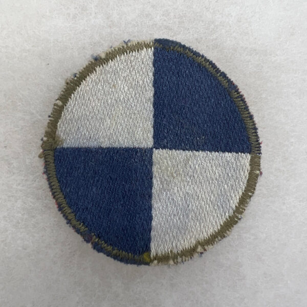 WW2 US Army 4th Corps Patch Italian Made Woven - Image 2