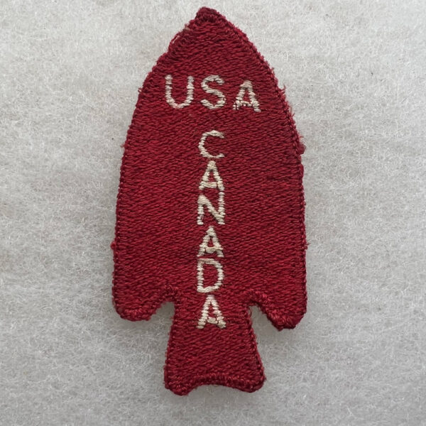 WW2 US Army First Special Service Forces FSSF Patch Italian Made Woven Rare