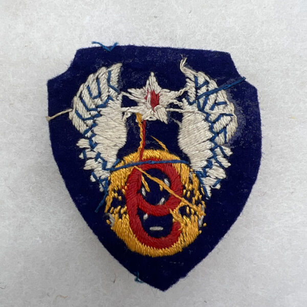 WW2 US 9th Army Air Force Patch English Made Felt - Image 2