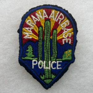 US Marana Air Base Police Patch Post WW2