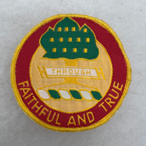 US Army 5th Field Artillery Pocket Patch German Made Woven