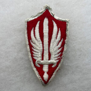 Korean War US Army Scarfwaf Patch Japanese Made White Border