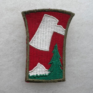 WW2 US Army 70th Infantry Division Patch OD Border