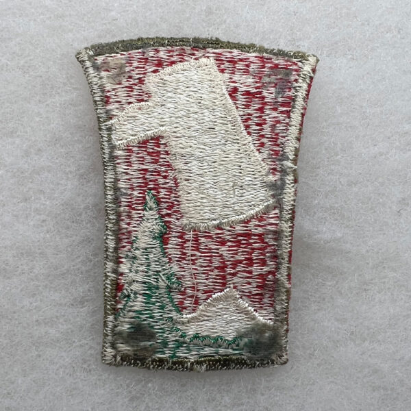 WW2 US Army 70th Infantry Division Patch OD Border - Image 2