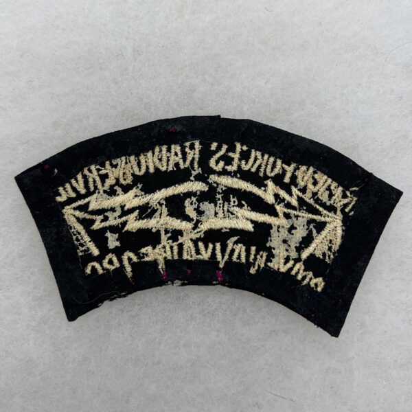 US Army Armed Forces Radio Service Army-Navy-Air Force Tab Japanese Made - Image 4