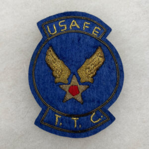 US Air Force Europe Training Center Patch Bullion German Made