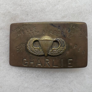 US Army 511th Parachute Infantry Regiment Belt Buckle Japanese Made