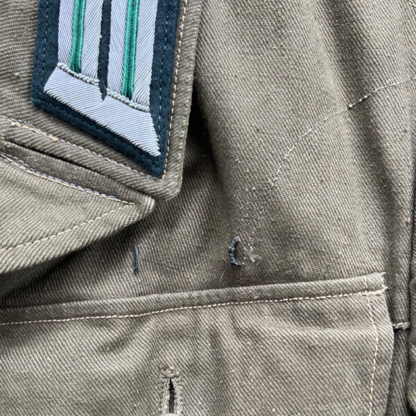 WW2 German Army Officer Mountain Troop Africa Korps M41 Uniform Upgraded To Officer Insignia Applied Post War - Image 4