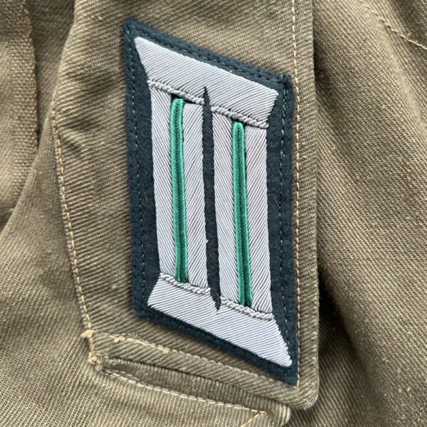 WW2 German Army Officer Mountain Troop Africa Korps M41 Uniform Upgraded To Officer Insignia Applied Post War - Image 6