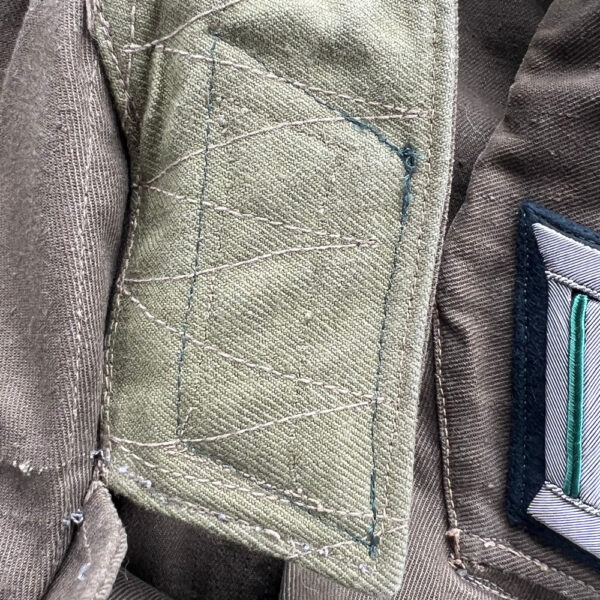 WW2 German Army Officer Mountain Troop Africa Korps M41 Uniform Upgraded To Officer Insignia Applied Post War - Image 10