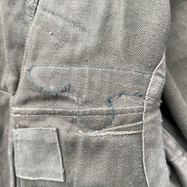 WW2 German Army Officer Mountain Troop Africa Korps M41 Uniform Upgraded To Officer Insignia Applied Post War - Image 15