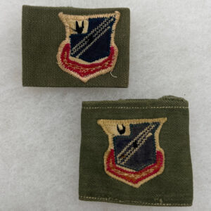Korean War US Army 76th Field Artillery Cloth DUI Shoulder Loop Set Korean Made