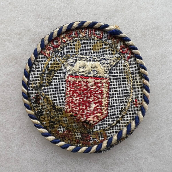 WW2 US Army 76th Infantry Division PX Mirror Patch Twill Rare - Image 2
