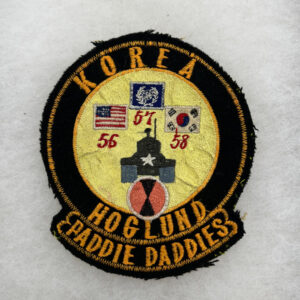 US Army 7th Infantry Division Korea 1956-58 Souvenir Jacket Patch Korean Made