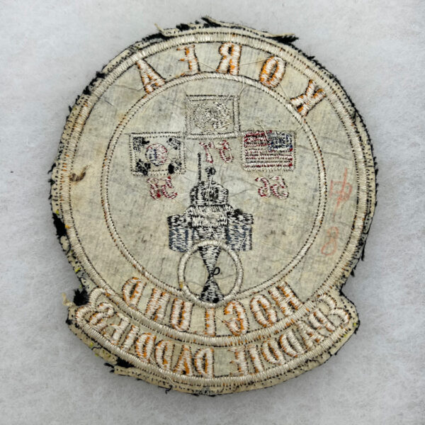US Army 7th Infantry Division Korea 1956-58 Souvenir Jacket Patch Korean Made - Image 2
