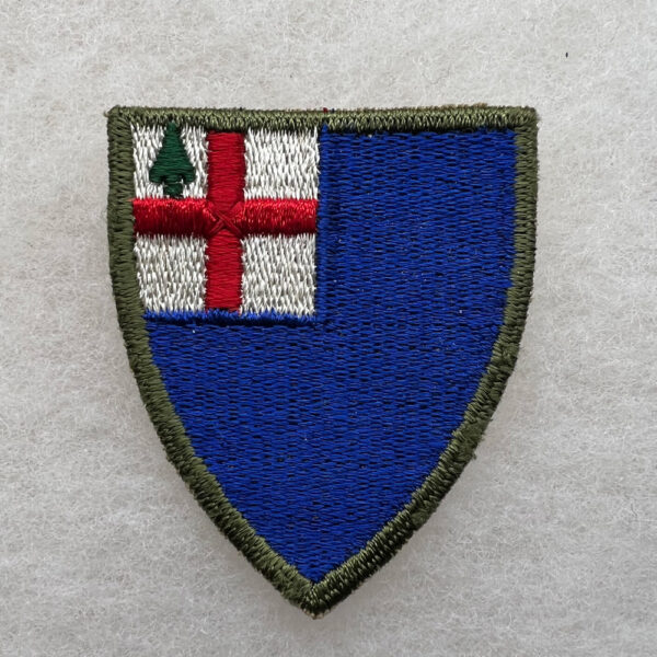WW2 US Army 11th Corps Patch OD Border