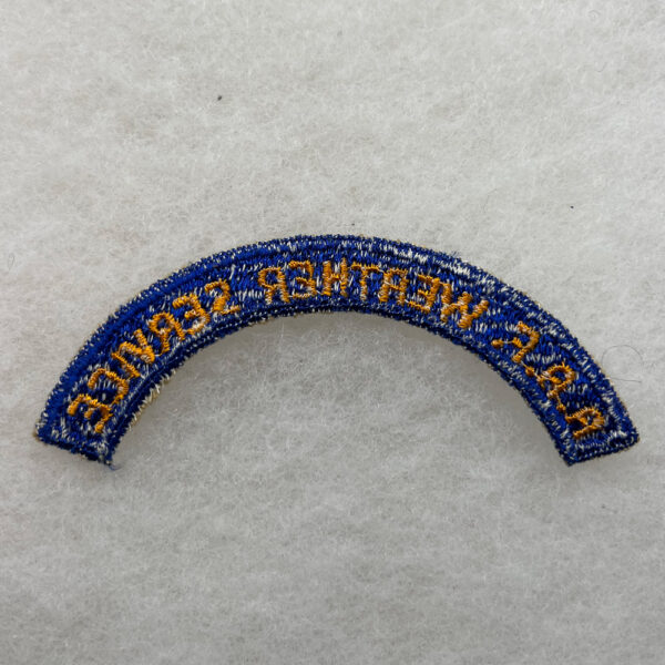 WW2 US Army Air Force Weather Service Tab - Image 2