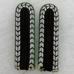 WW2 German Schutzpolizei Shoulder Board Set Wachtmeister