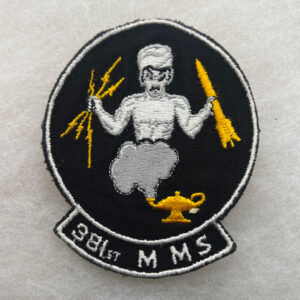 USAF 381st Munitions Maintenance Squadron Patch German Made