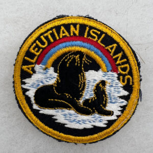 WW2 US Army Aleutian Islands Patch Twill