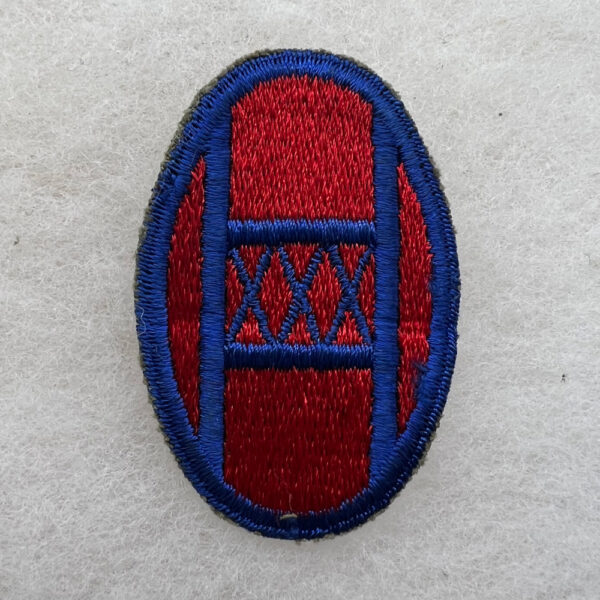 WW2 US Army 30th Infantry Division Patch Greenback - Image 2