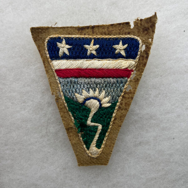 WW2 US Army Ledo Road Patch Indian Made