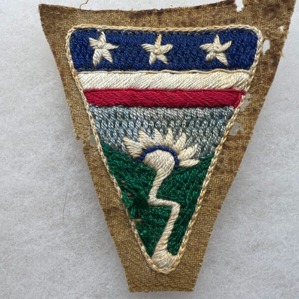 WW2 US Army Ledo Road Patch Indian Made - Image 2