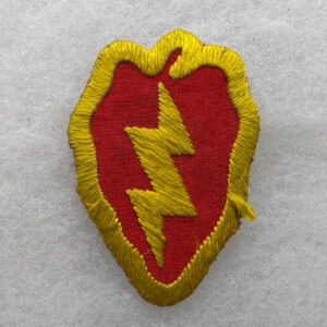 US Army 25th Infantry Division Patch Silk Japanese Made