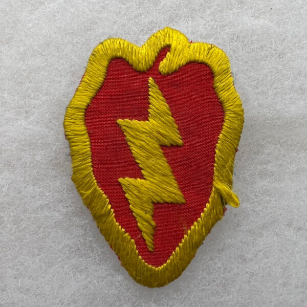 US Army 25th Infantry Division Patch Silk Japanese Made