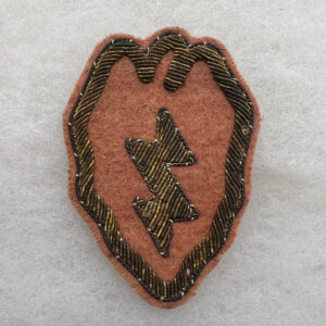 US Army 25th Infantry Division Patch Bullion Japanese Made
