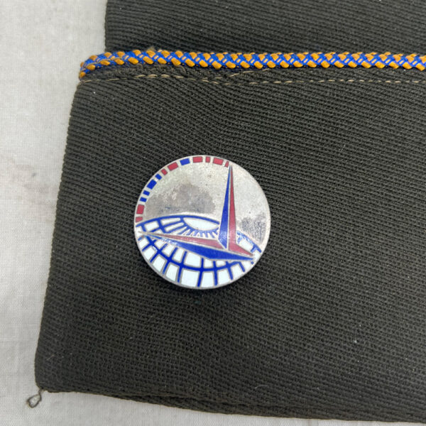 WW2 US Army Air Force Air Transport Command OD Overseas Cap - Image 3
