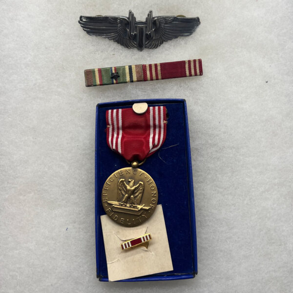 WW2 US 8th Army Air Force 445th Bombardment Group Tail Gunner Uniform Grouping With English Made Squadron Patch ID'D - Image 18