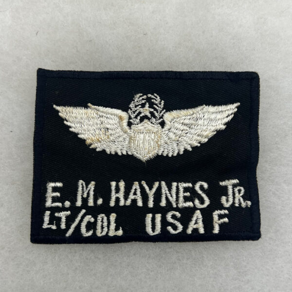 USAF Lieutenant Colonel Pilot Name Tape Theater Made