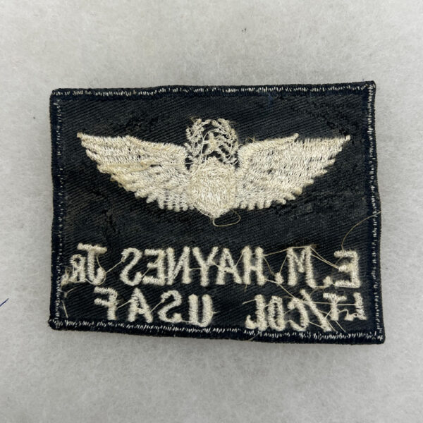USAF Lieutenant Colonel Pilot Name Tape Theater Made - Image 2