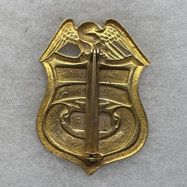 1940s Era US Navy Chief Petty Officer Police Badge - Image 2