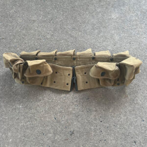WW1 US Model 1917 10 Pocket Medical Belt Long 1918