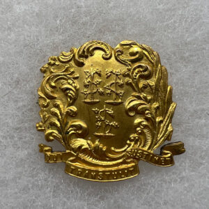 Pre-WW1 Connecticut Guard Collar Insignia Pinback Sew On