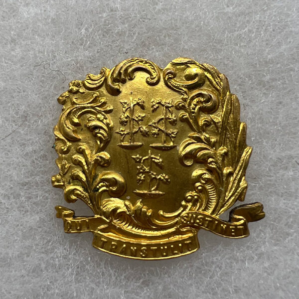 Pre-WW1 Connecticut Guard Collar Insignia Pinback Sew On