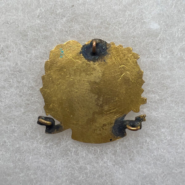 Pre-WW1 Connecticut Guard Collar Insignia Pinback Sew On - Image 2