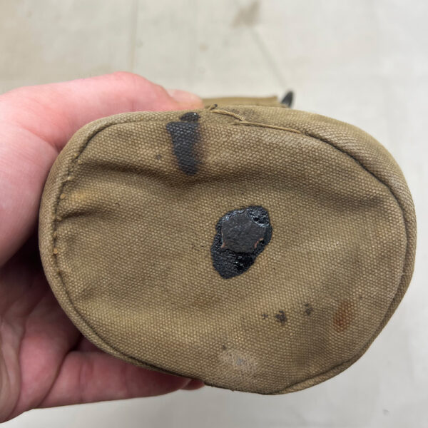 WW2 US Marine Corps Canteen 3rd Pattern Cover Complete - Image 4