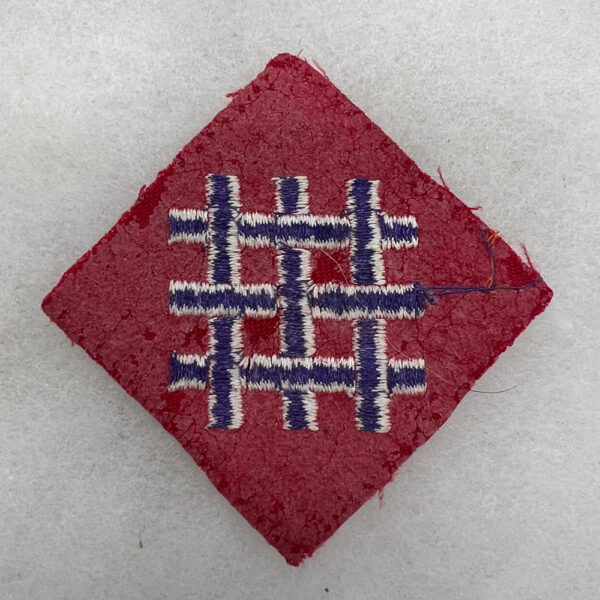 WW2 US 6th Army Group Patch Felt Theater Made - Image 2