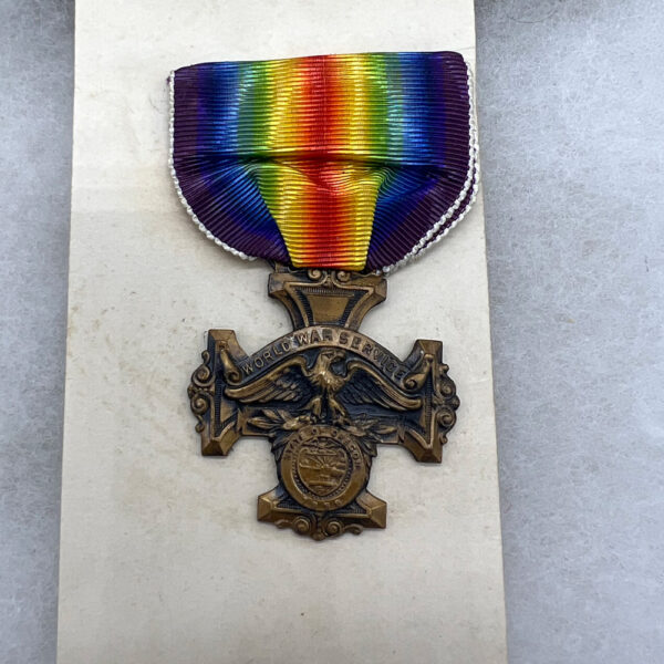 WW1 Oregon Service Medal Named - Image 2