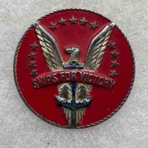 WW2 US Ships For Victory Pin A.E. Co