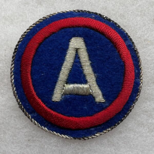 US 3rd Army Patch Bullion German Made