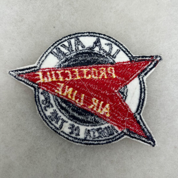 US Army ICA Aviation Projectile Air Line Patch Japanese Made - Image 2