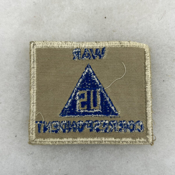 WW2 US Army Non Combatant War Correspondent Patch Twill - Image 2