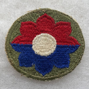 US Army 9th Infantry Division Patch German Made