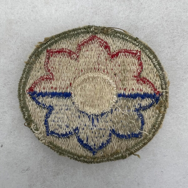 US Army 9th Infantry Division Patch German Made - Image 2