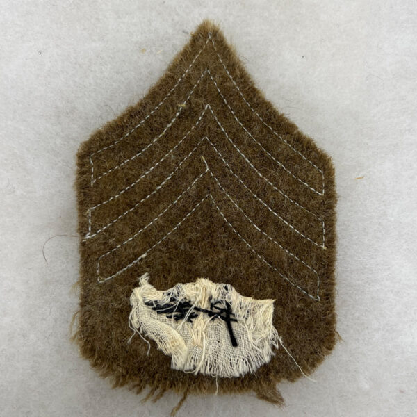 WW1 US Army Air Service Sergeant Chevron Bullion - Image 3